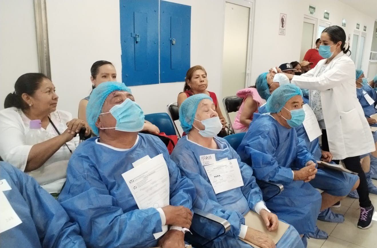 Más de 600 pacientes recuperan la vista en jornadas de cataratas del IMSS en Guanajuato