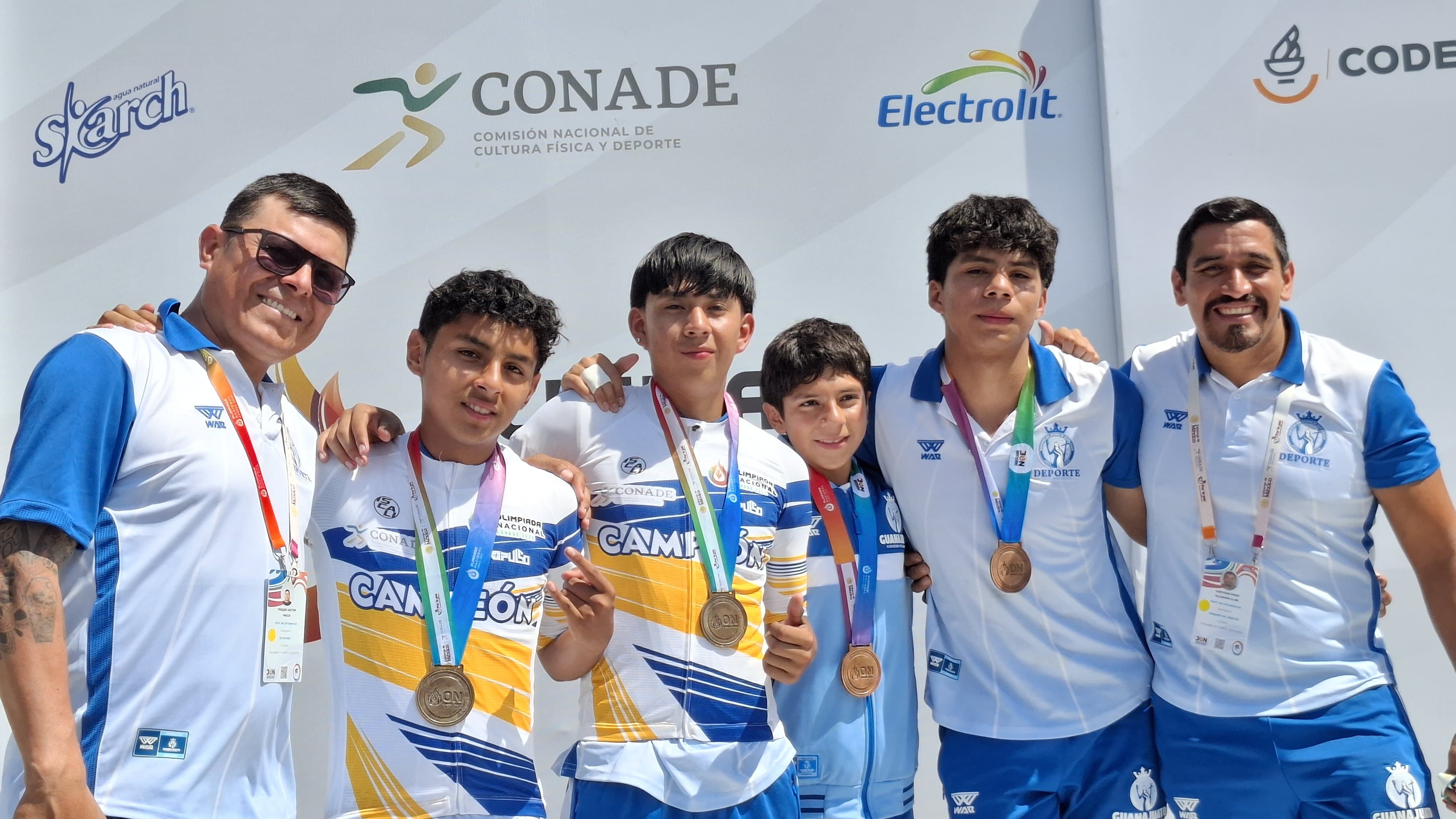 Guanajuato acelera fuerte: suma dos oros y dos bronces en BMX