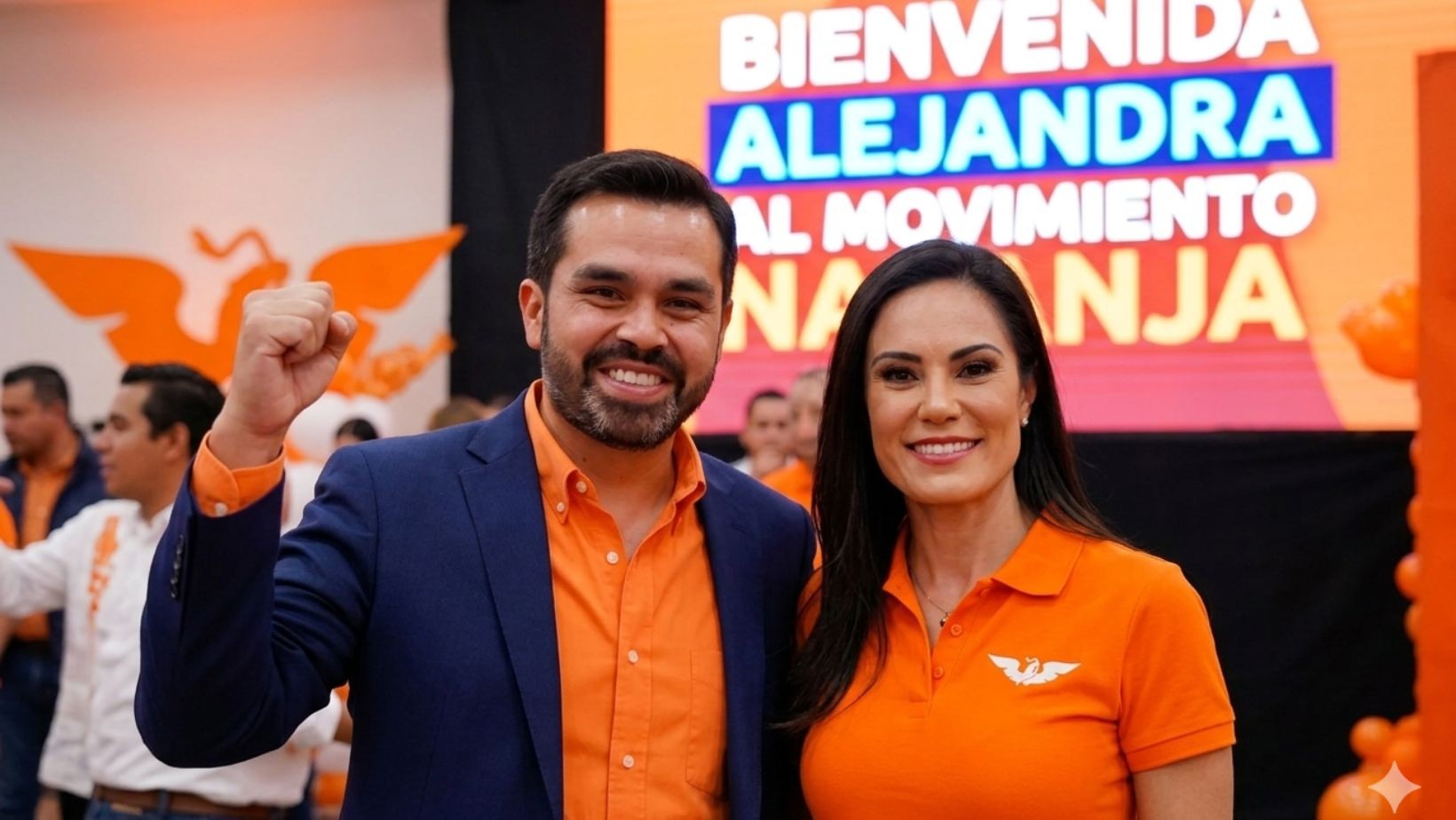 Alejandra Gutiérrez da el salto: mañana se viste de naranja con Movimiento Ciudadano