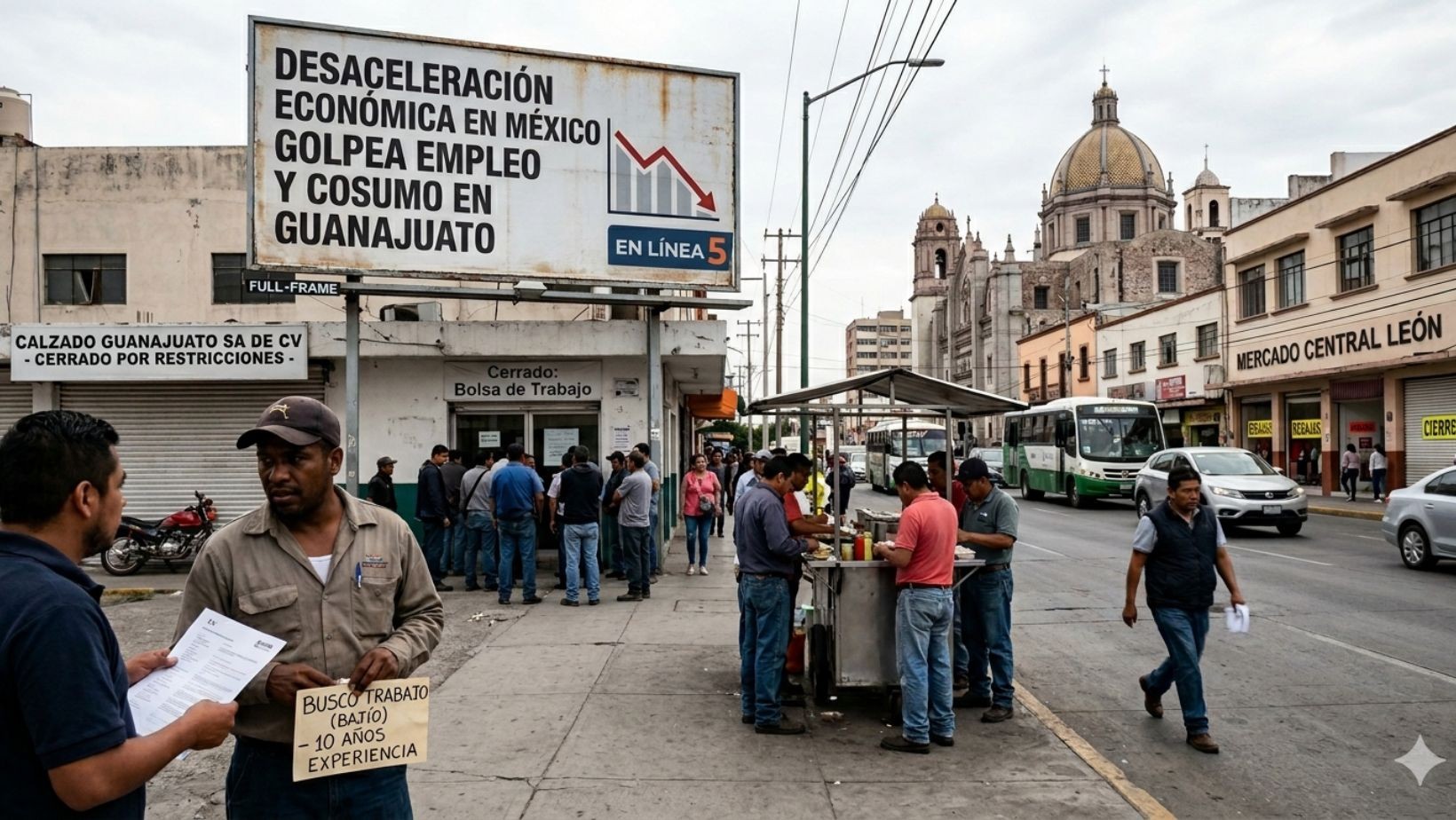 Desaceleración económica en México impacta Guanajuato