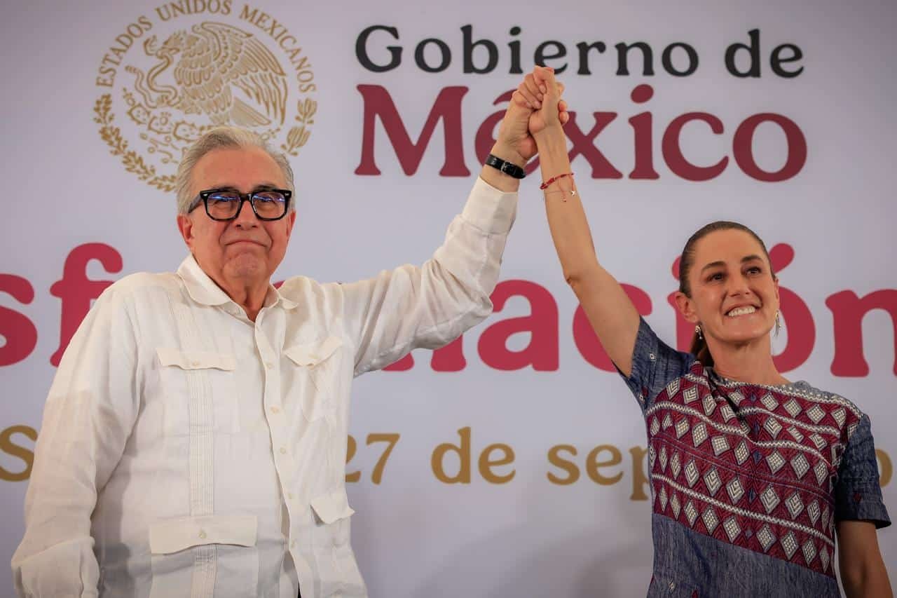 Sheinbaum pide “pruebas claras” tras acusaciones de EU contra Rubén Rocha Moya