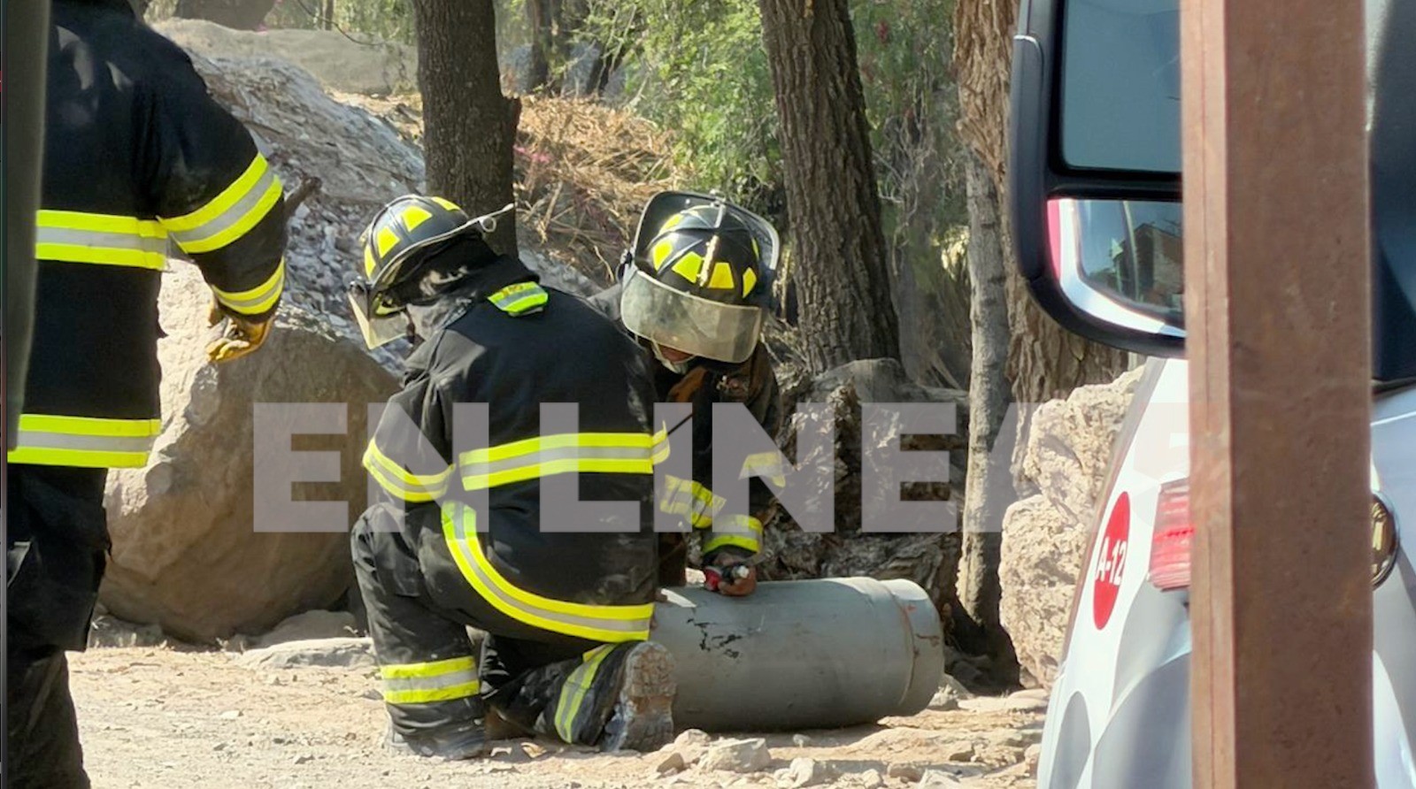 Explosión de tanque de gas causa daños en vivienda de Hacienda Arriba
