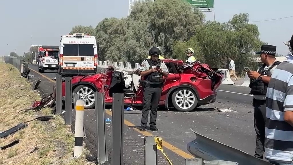 Tragedia en la autopista Querétaro-Celaya: choque deja 3 personas sin vida