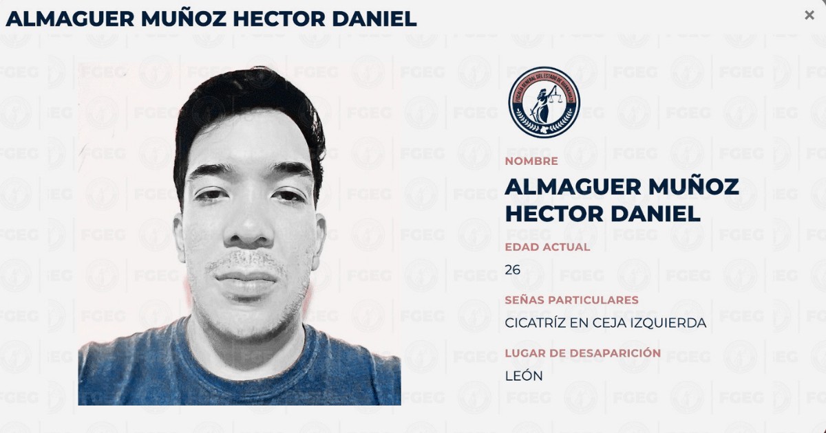 Terminó su búsqueda: localizan sin vida a joven desaparecido en León, Héctor Daniel Almaguer