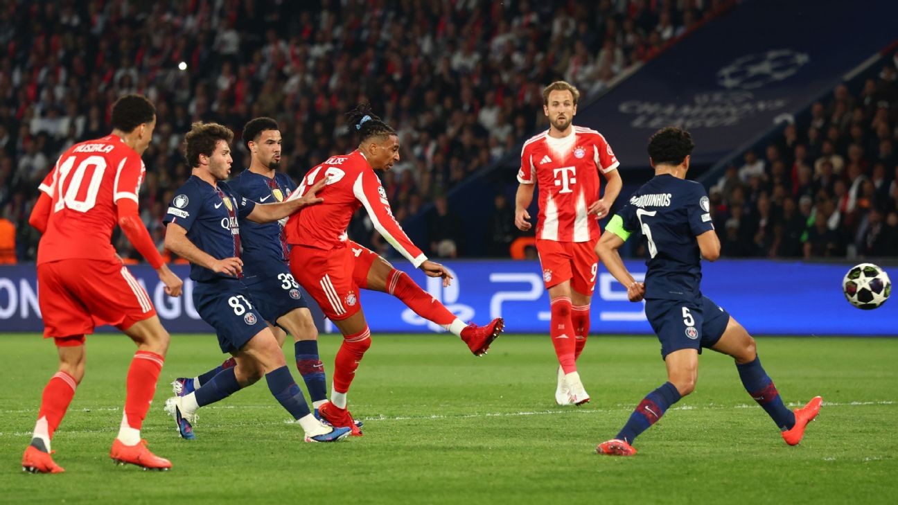 Duelo de gigantes: Bayern vs PSG por el pase a la final