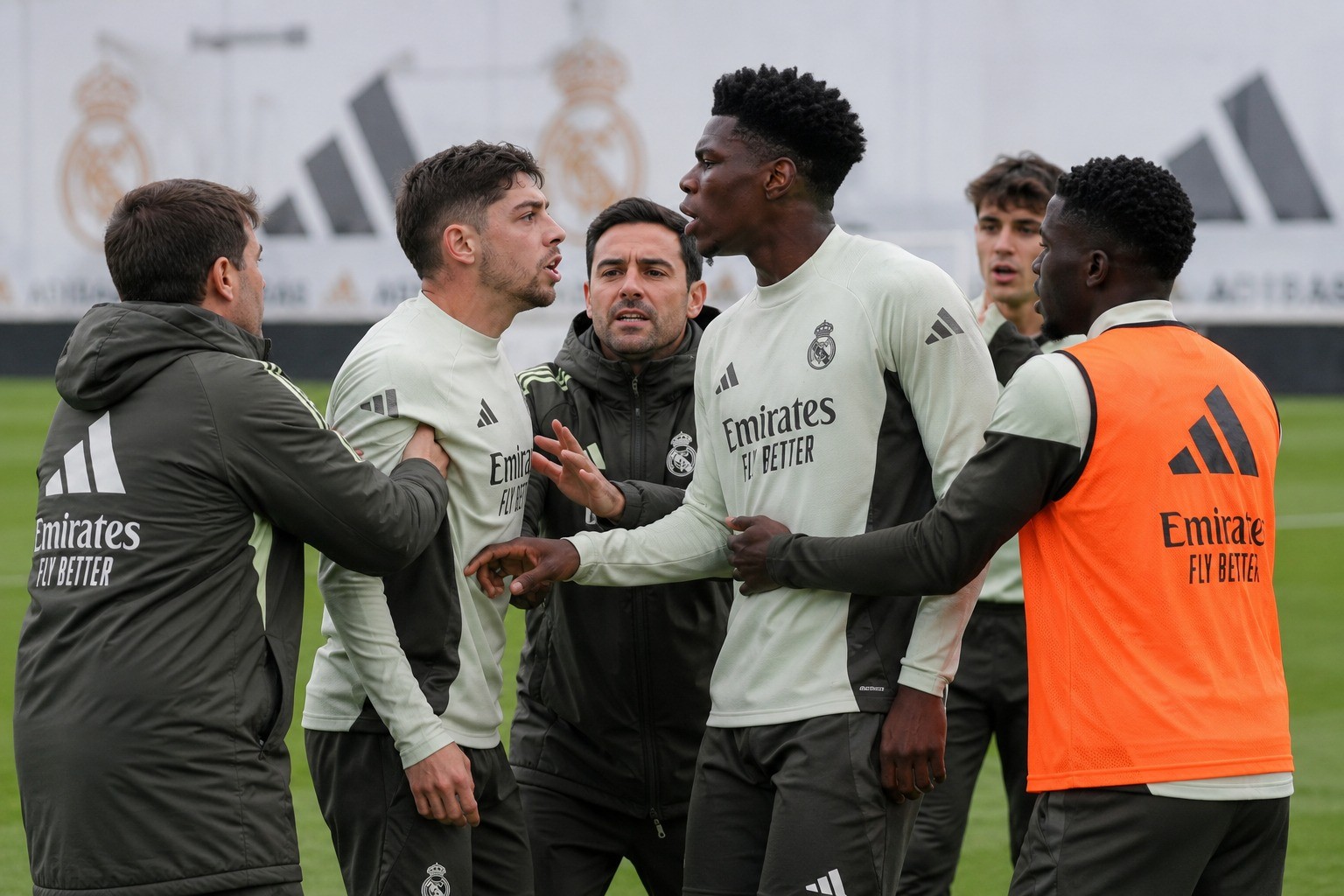 Tensión total en el vestidor del Madrid, vuelven a pelear Valverde y Tchouaméni