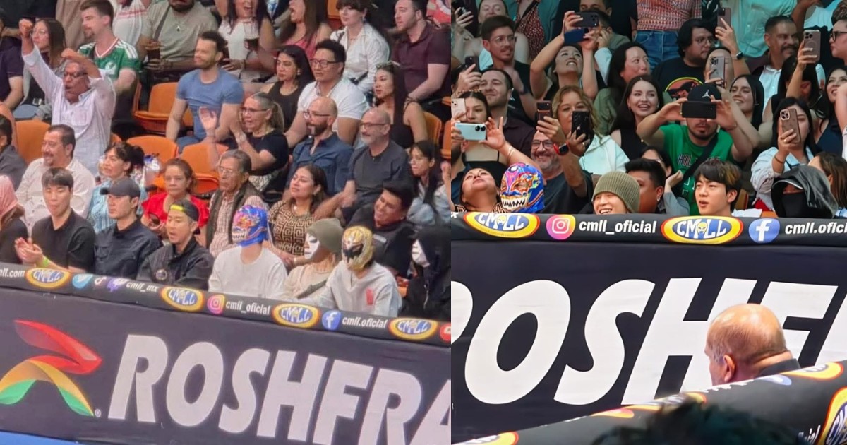 ¡BTS en las luchas! Así vivieron los integrantes la pelea de Místico en la Arena México
