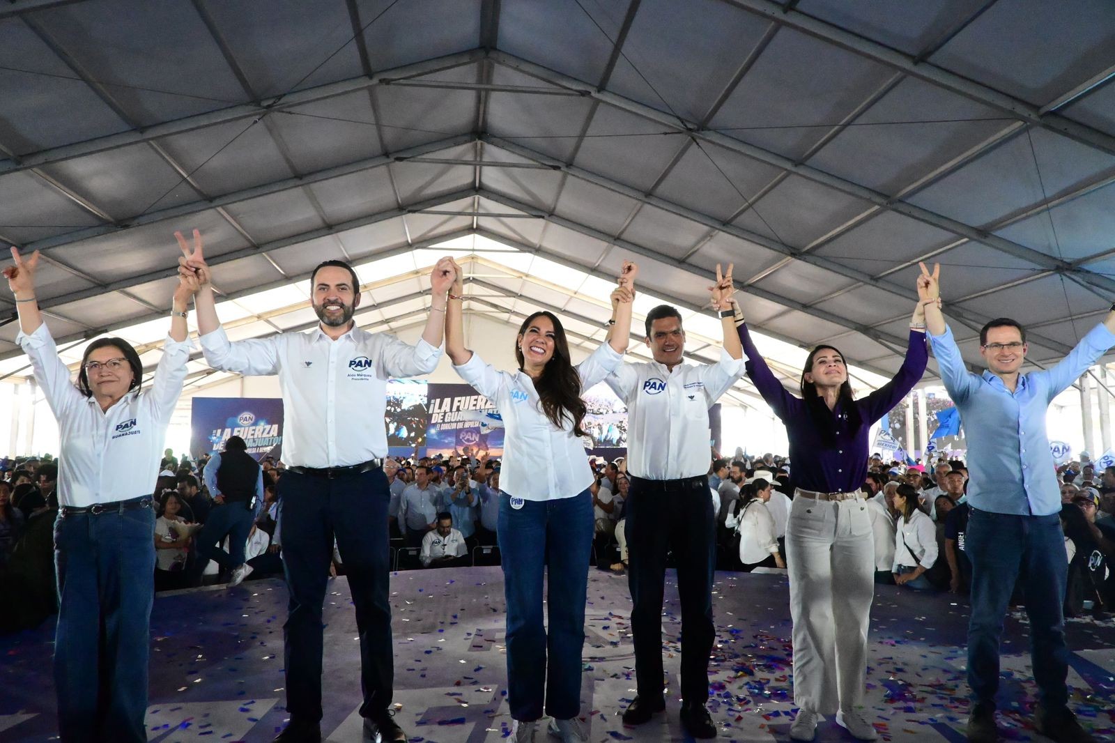 PAN reúne miles en León y lanza mensaje rumbo al 2027