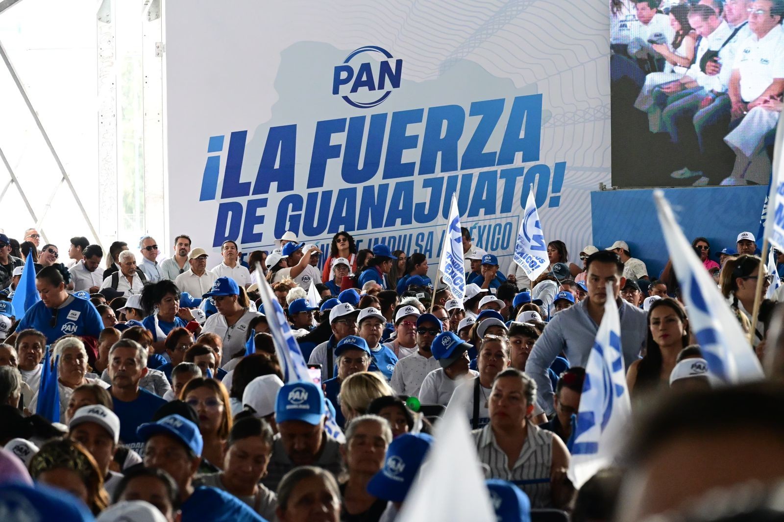PAN llena la Feria de León y manda mensaje rumbo al 2027 y 2030