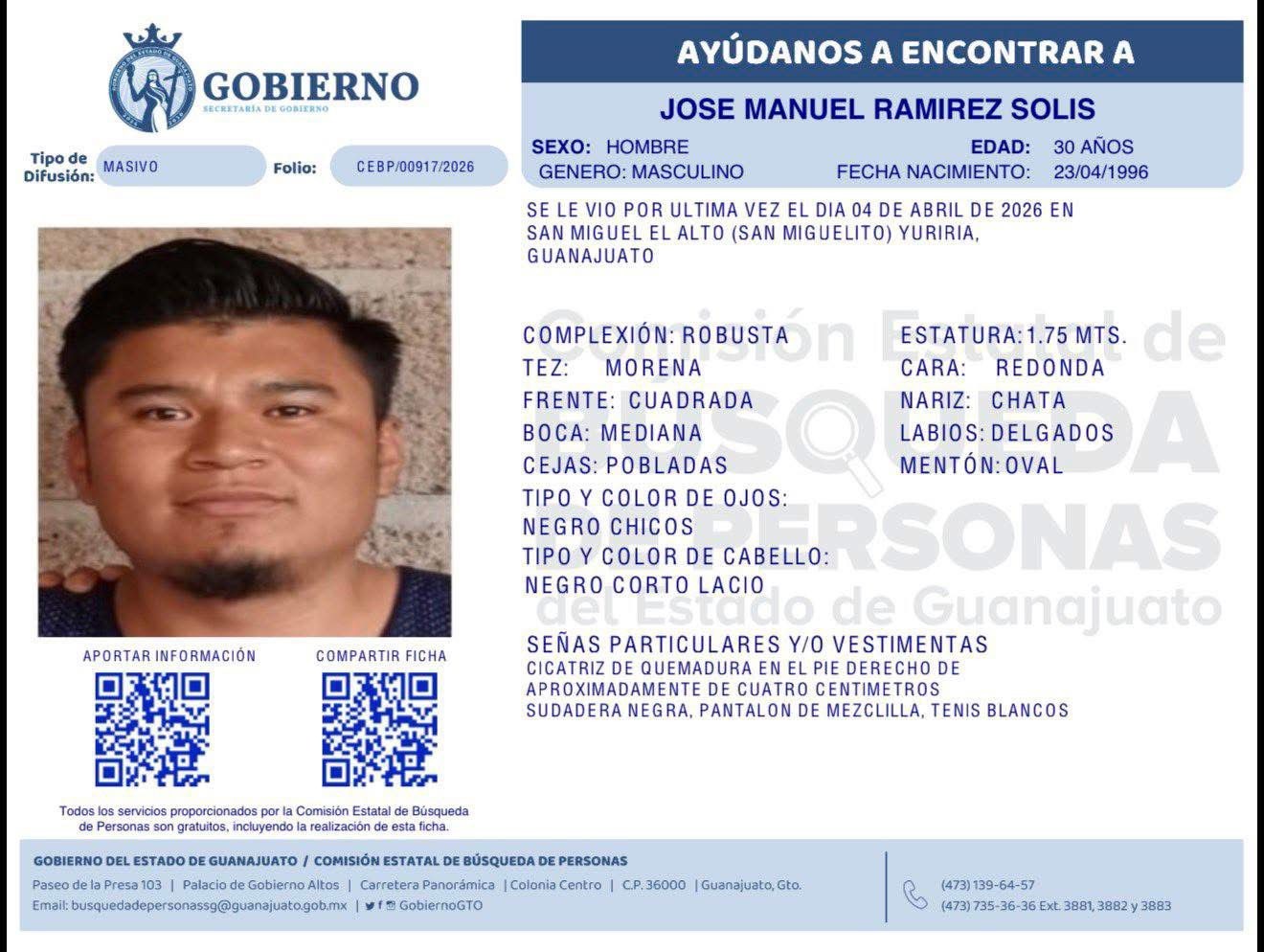 Andrea y José Manuel salieron a vender ajos y desaparecieron: buscan a pareja de Valle de Santiago, Guanajuato
