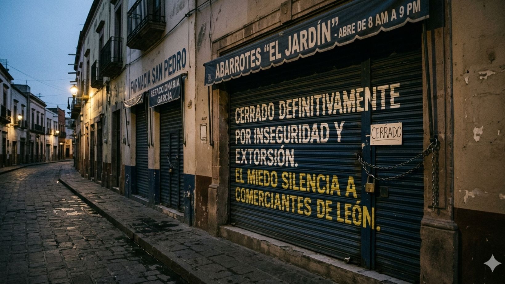 Extorsiones en León: Comerciantes no denuncian por temor