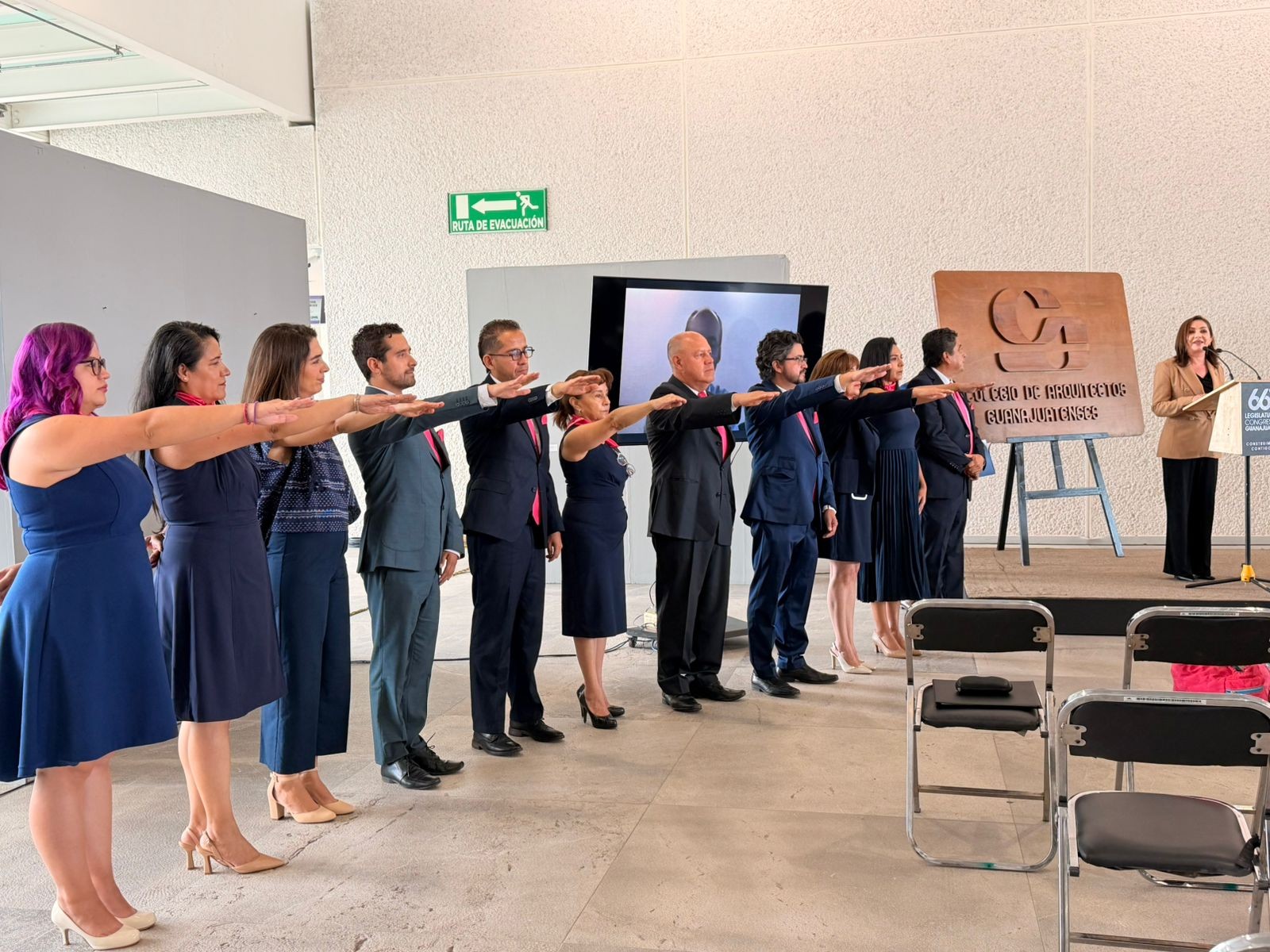 Renovación y Compromiso: Benjamín Navarrete Macías asume la presidencia del Colegio de Arquitectos
