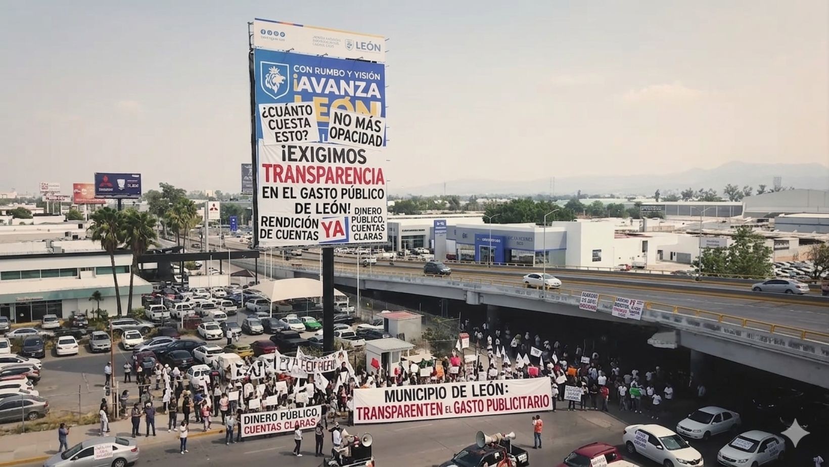 Exigen transparencia en gasto publicitario del Municipio de León