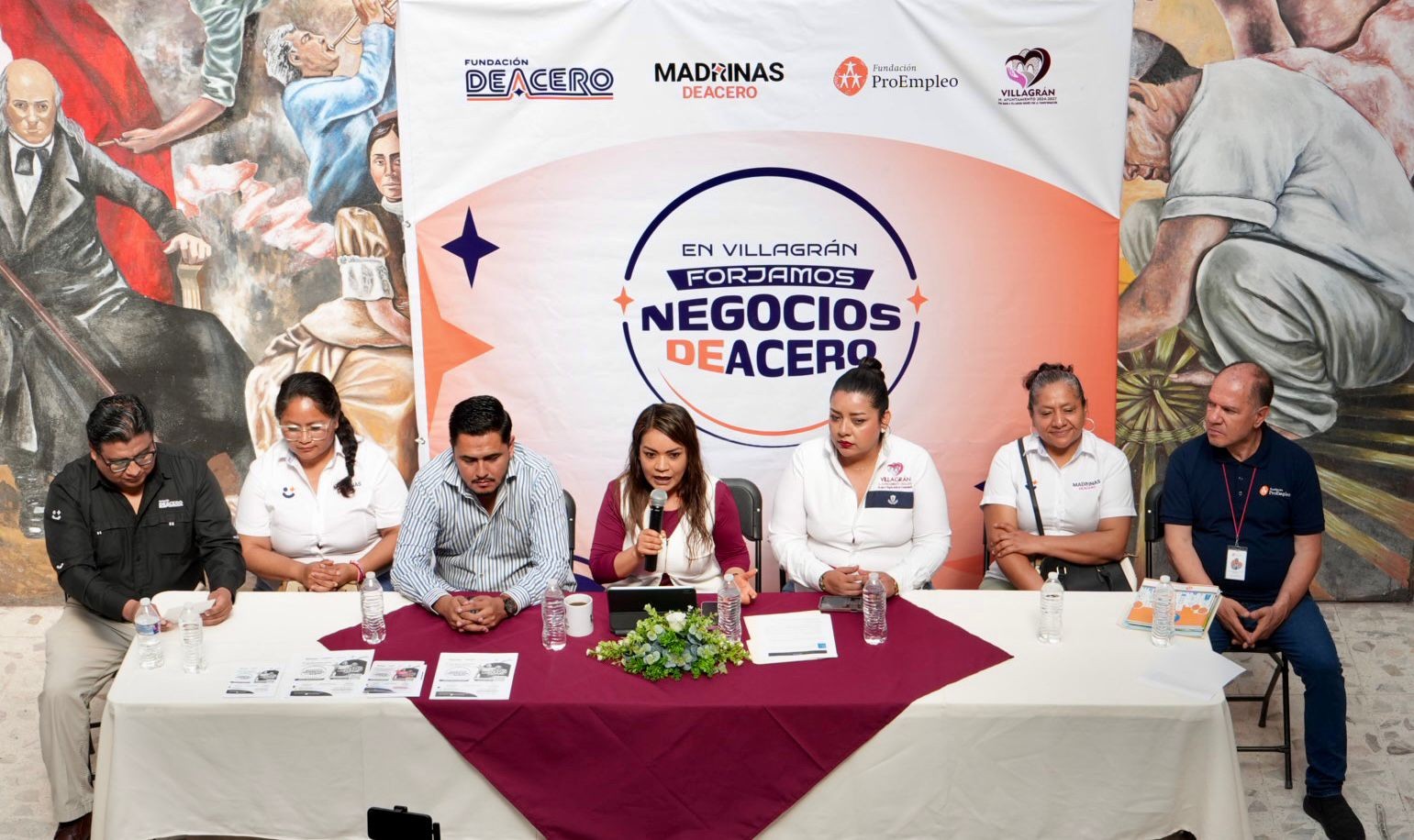 De Acero impulsará a microempresarios de Villagrán con cursos de capacitación