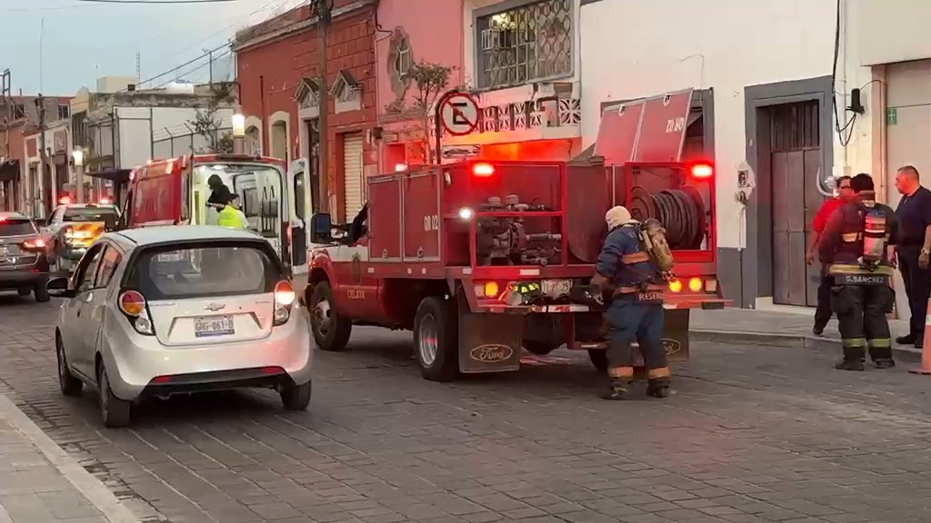 Derrame de formol provoca evacuación y movilización en hospital del Centro de Celaya