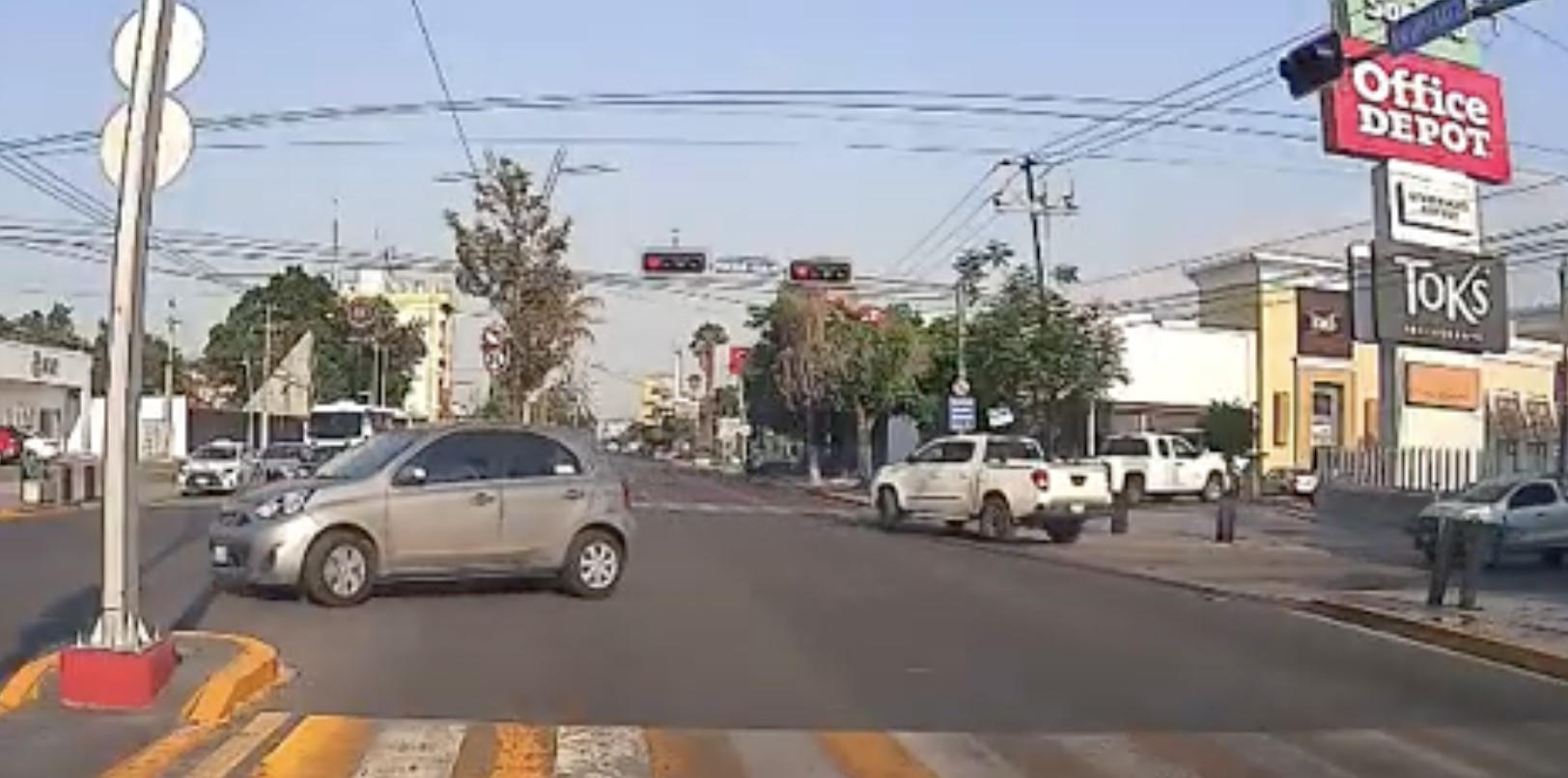 Robo de cable dejó sin funcionar semáforo donde murió motociclista en Celaya