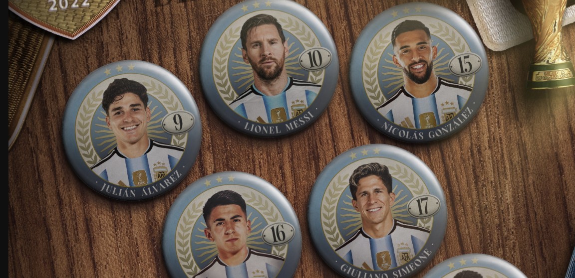 Messi y Argentina listos por el ´Bi', presentan los 26 convocados para el Mundial