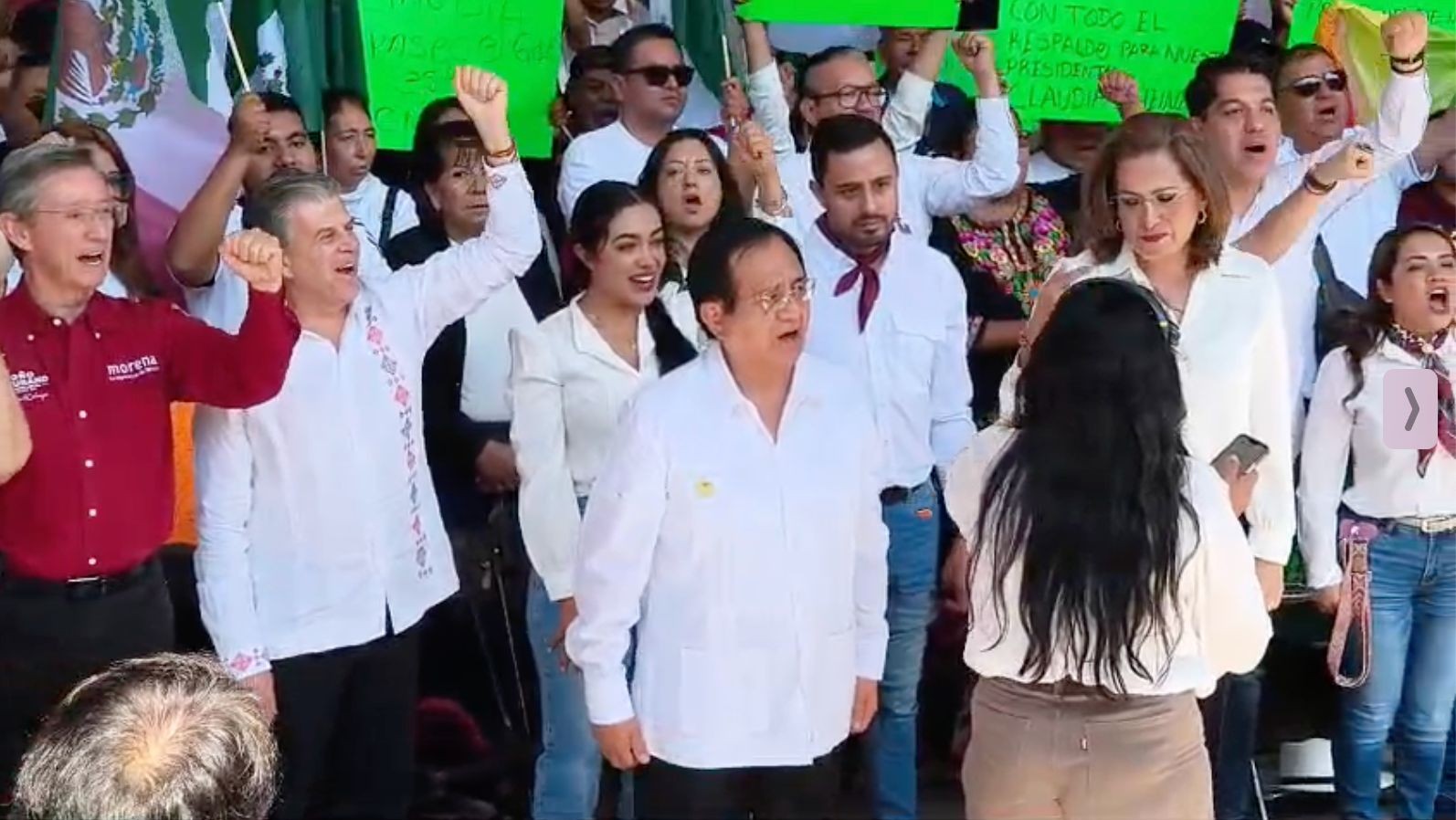 15 mil guanajuatenses celebran dos años del triunfo electoral de Claudia Sheinbaum