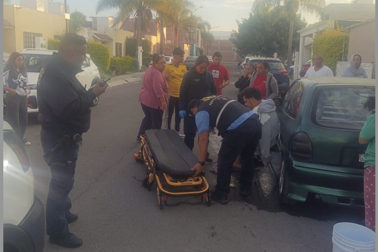 Incendio en vivienda de Puertas de Santa María deja un hombre hospitalizado