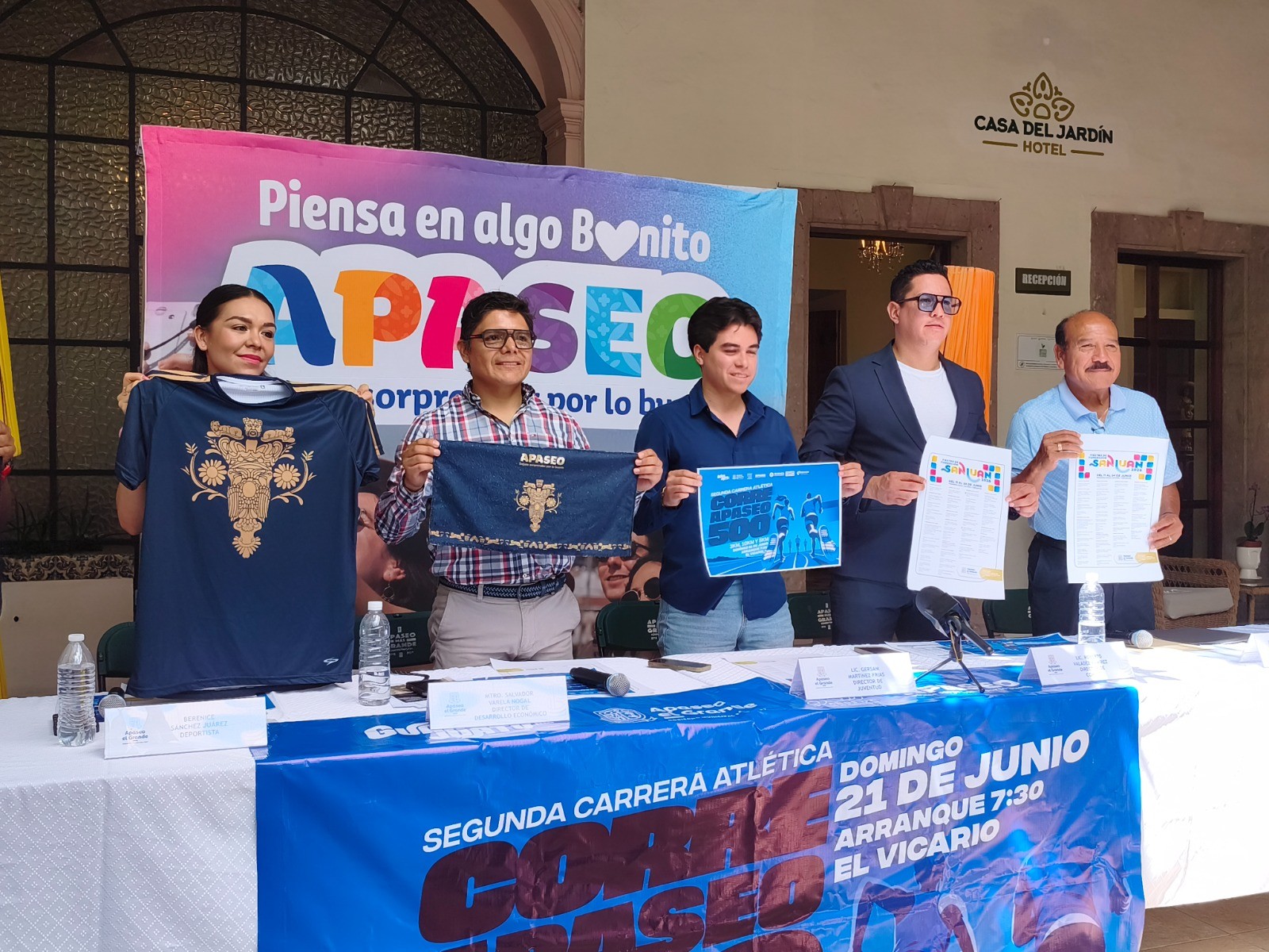 Presentan programa deportivo, cultural y urbano de las Fiestas de Fundación y San Juan 2026