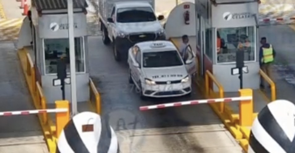 Taxista atropella a elemento de la Guardia Nacional tras presunto robo en caseta del Libramiento Norte