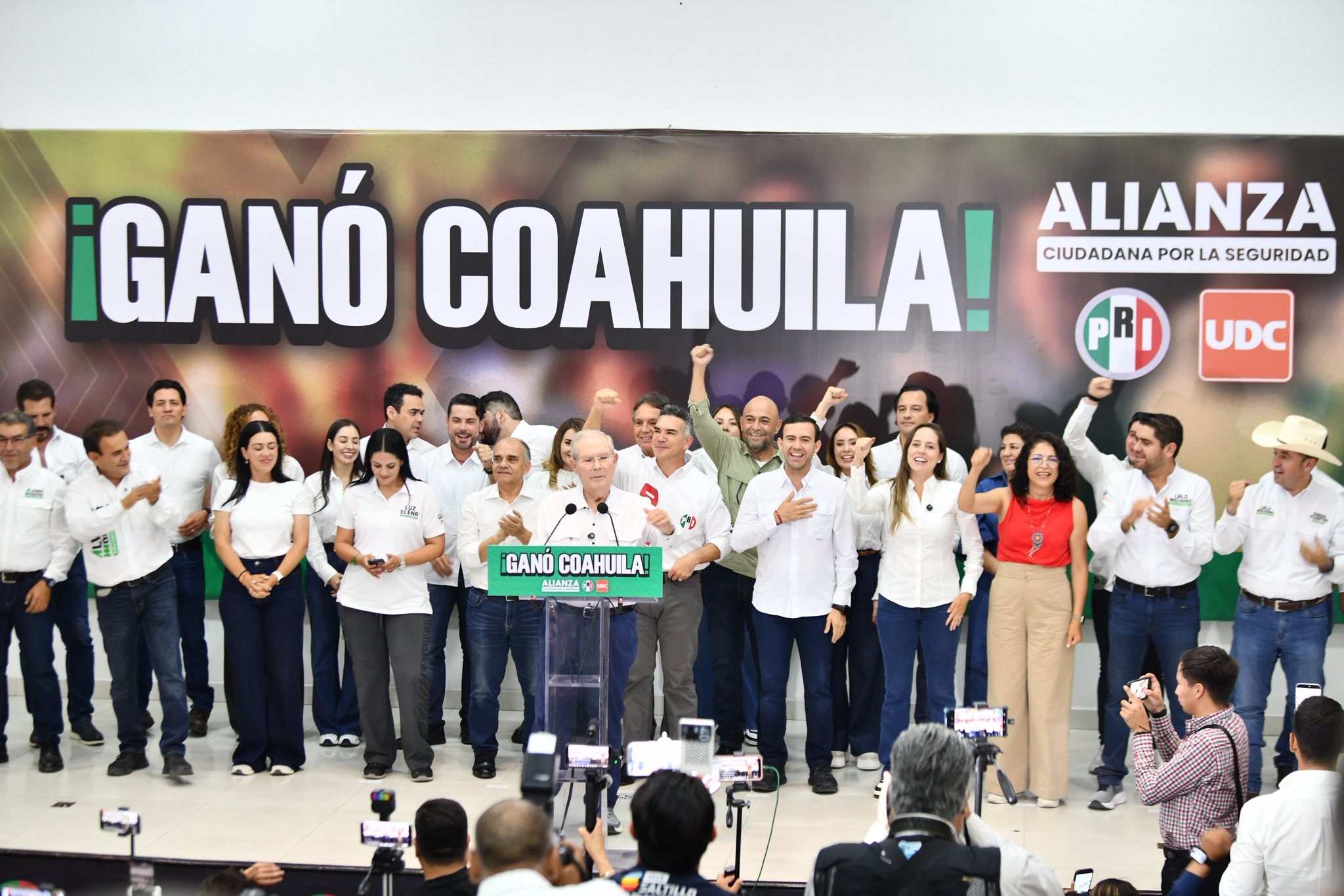 PRI arrasa en Coahuila: gana los 16 distritos y perfila mayoría en el Congreso