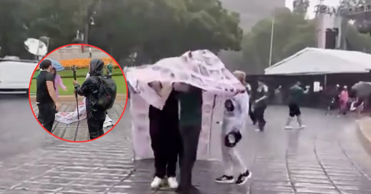 Aficionados de la Selección agreden a madres buscadoras y a reportero en el Ángel de la Independencia
