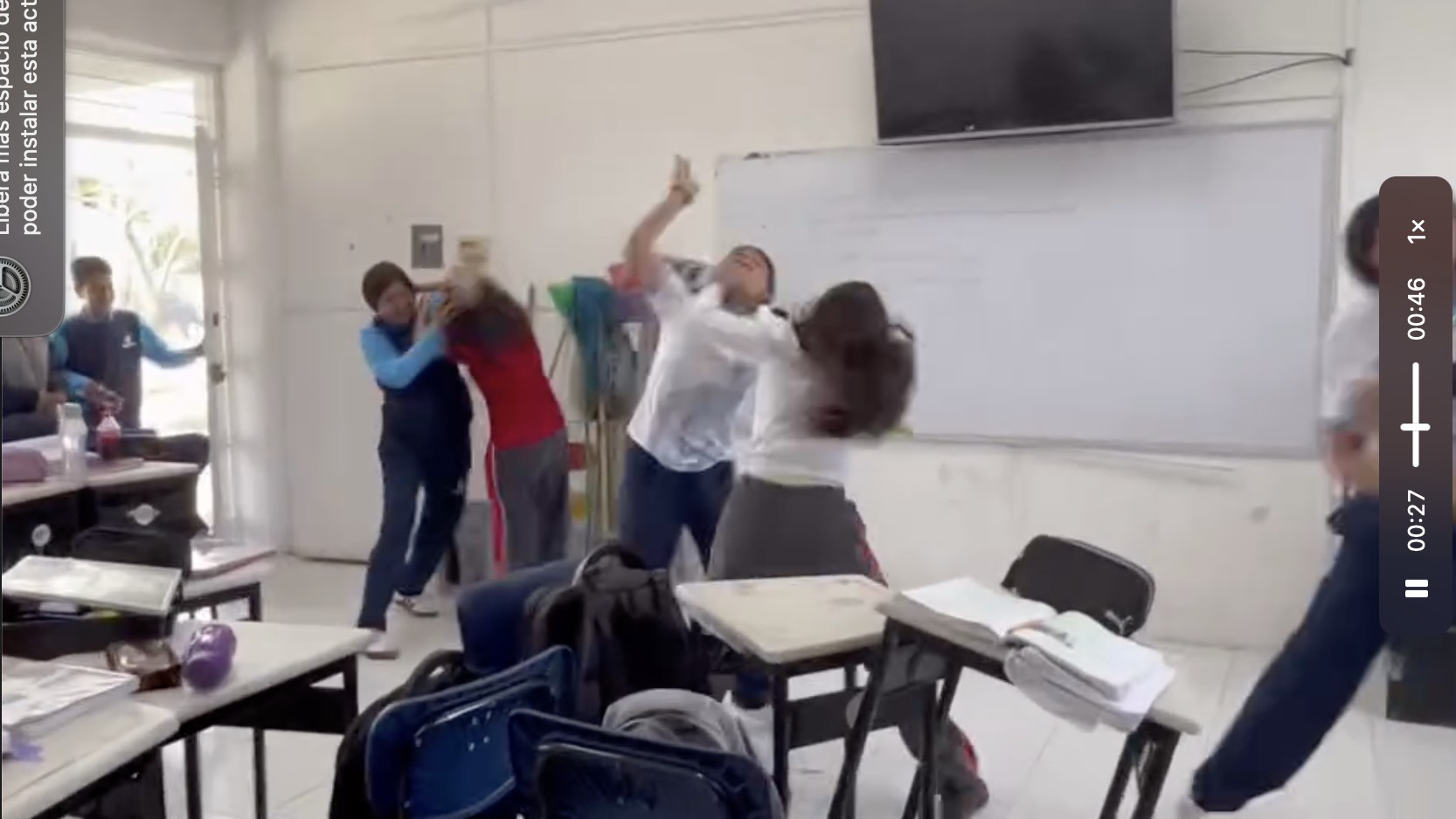 Activan protocolos tras videos de violencia escolar en telesecundaria de Cortazar
