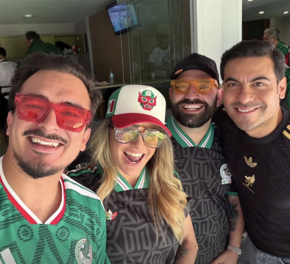 Estas celebridades disfrutaron del primer partido de México en la inauguración del Mundial 