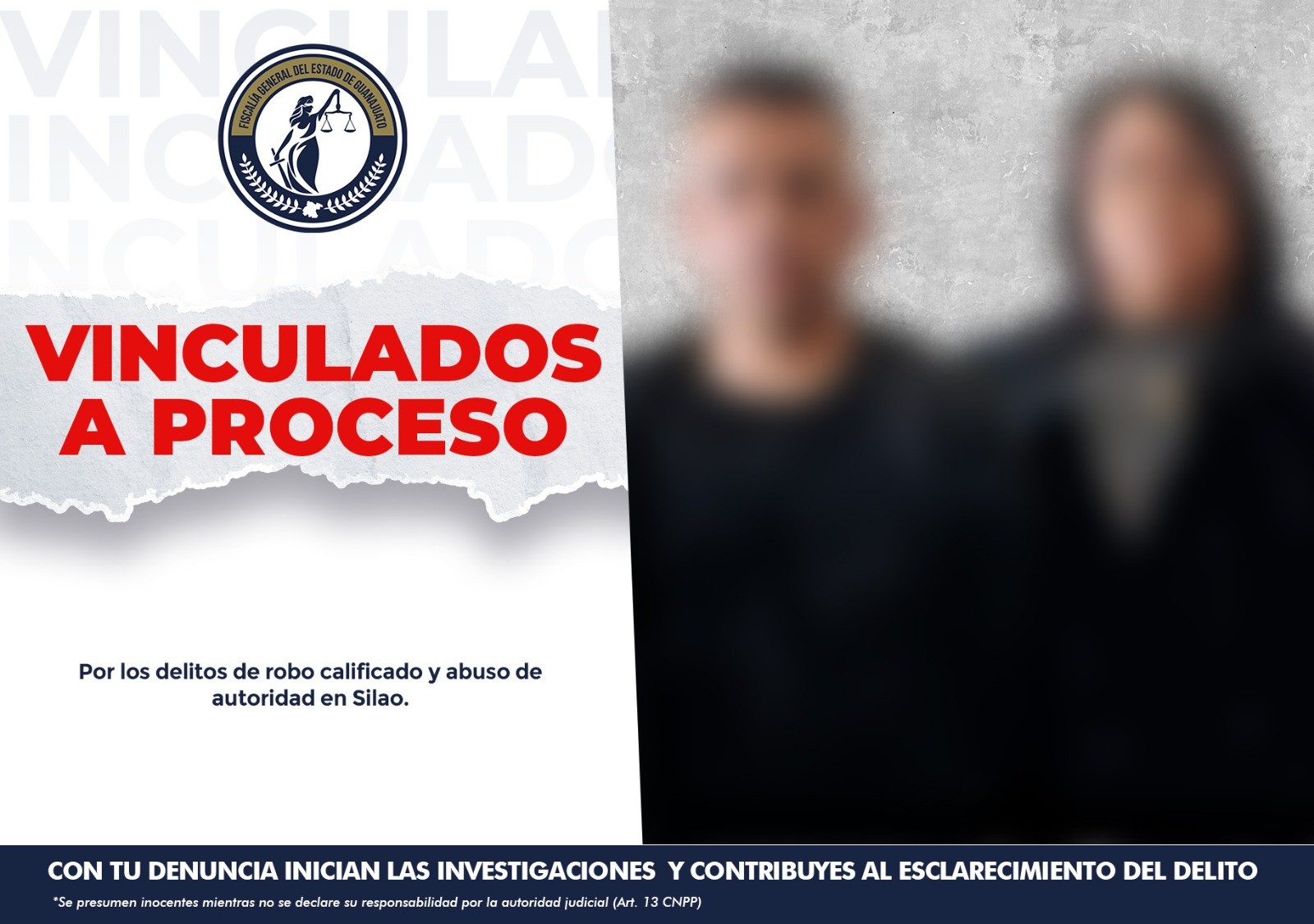 Vinculan a proceso a policías de Silao por presunto robo dentro de una vivienda