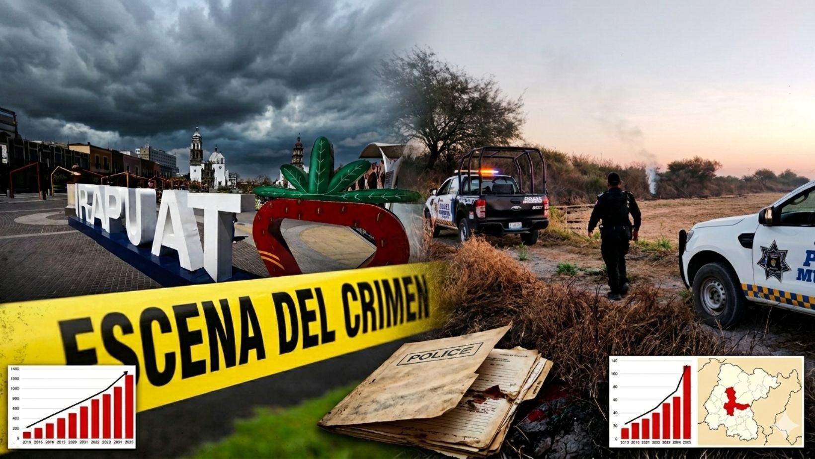 Irapuato lidera incidencia delictiva en Guanajuato durante 2025