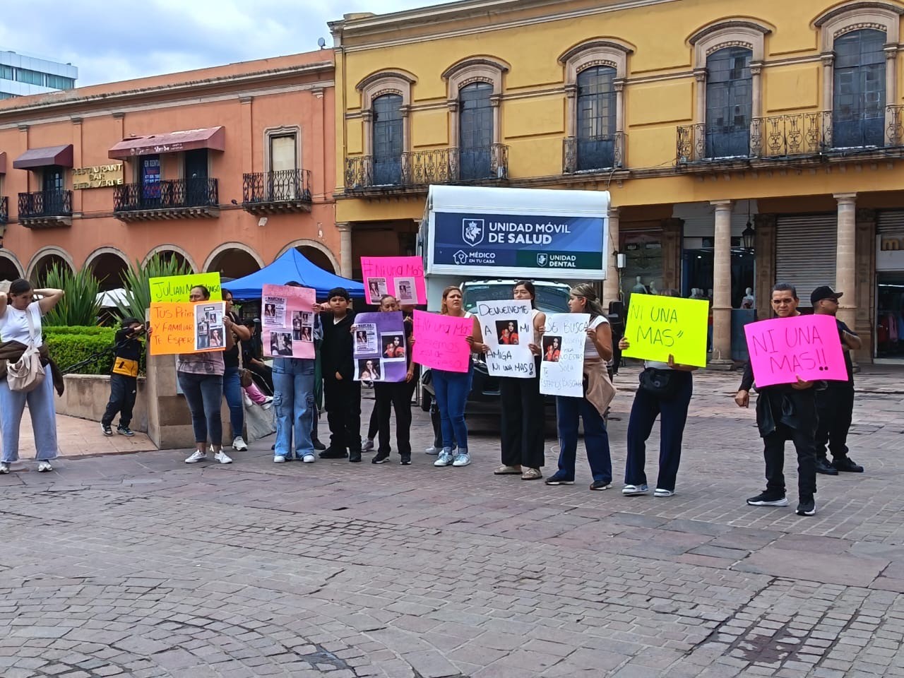 Familiares de Jéssica Magdalena protestan para exigir resultados en investigación