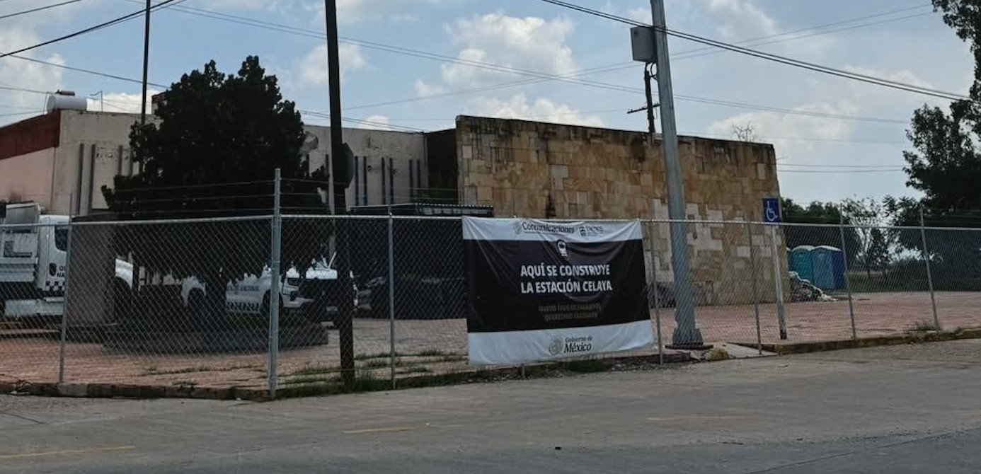Nueva estación del tren obligará a reubicar y retirar árboles por obra en Celaya