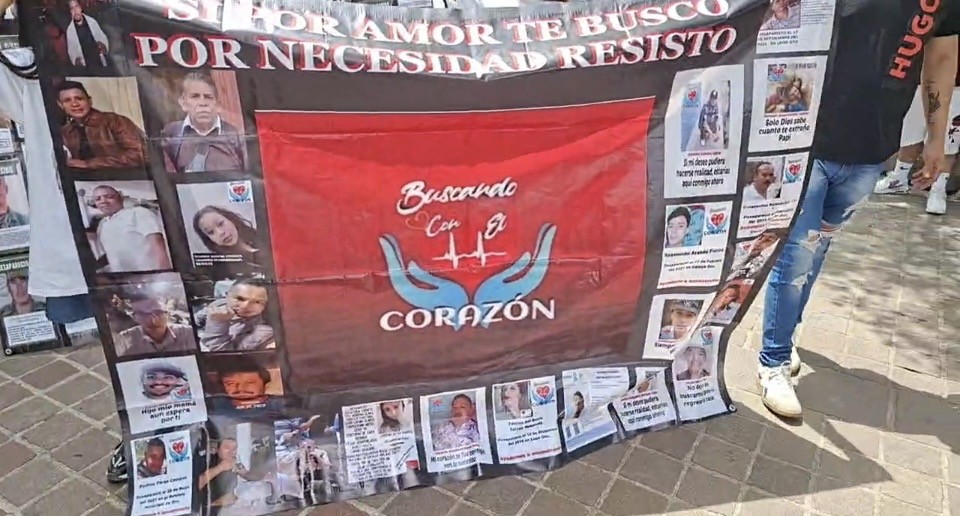 Colectivos marchan en León por padres desaparecidos este Día del Padre