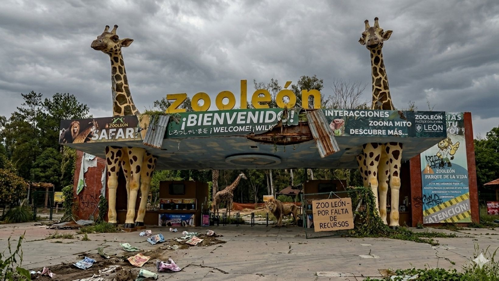 Piden revisar subsidios al Zoológico de León ante déficit financiero y caída de apoyos