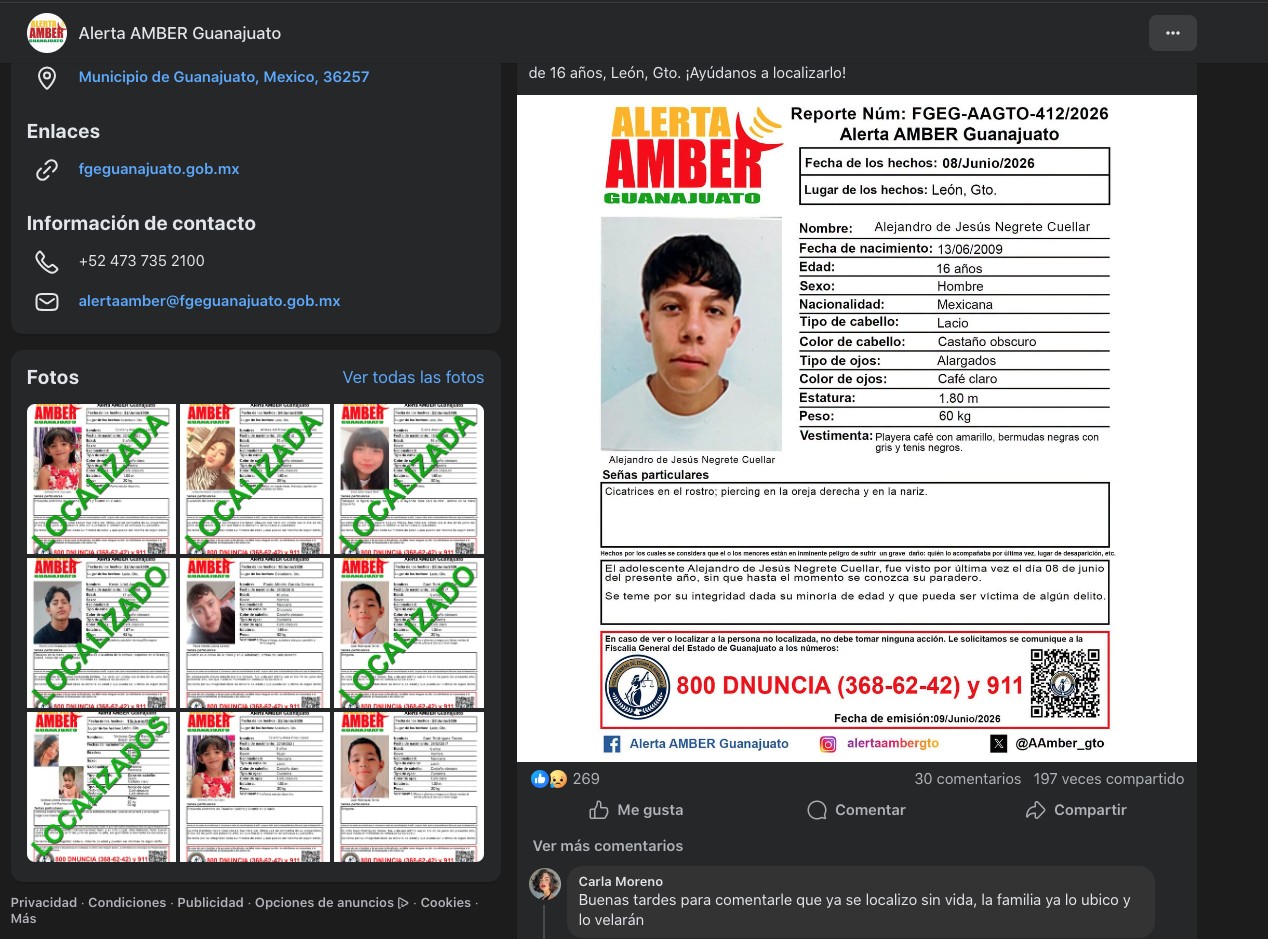 Hallan sin vida a Alejandro Negrete el día de su desaparición