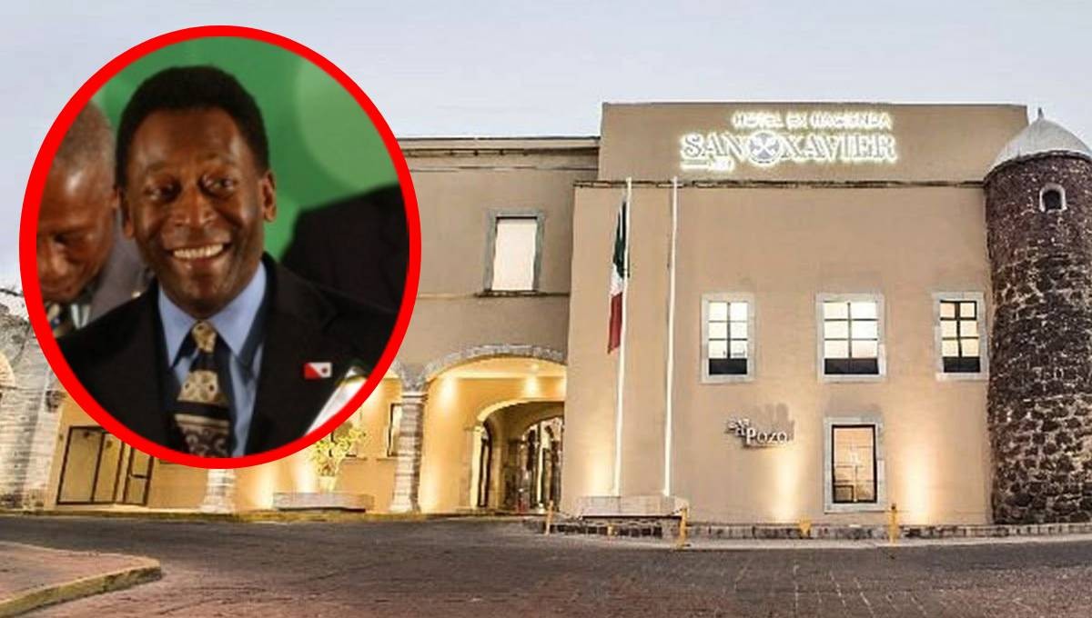 Pelé en Guanajuato se quedó en este histórico hotel