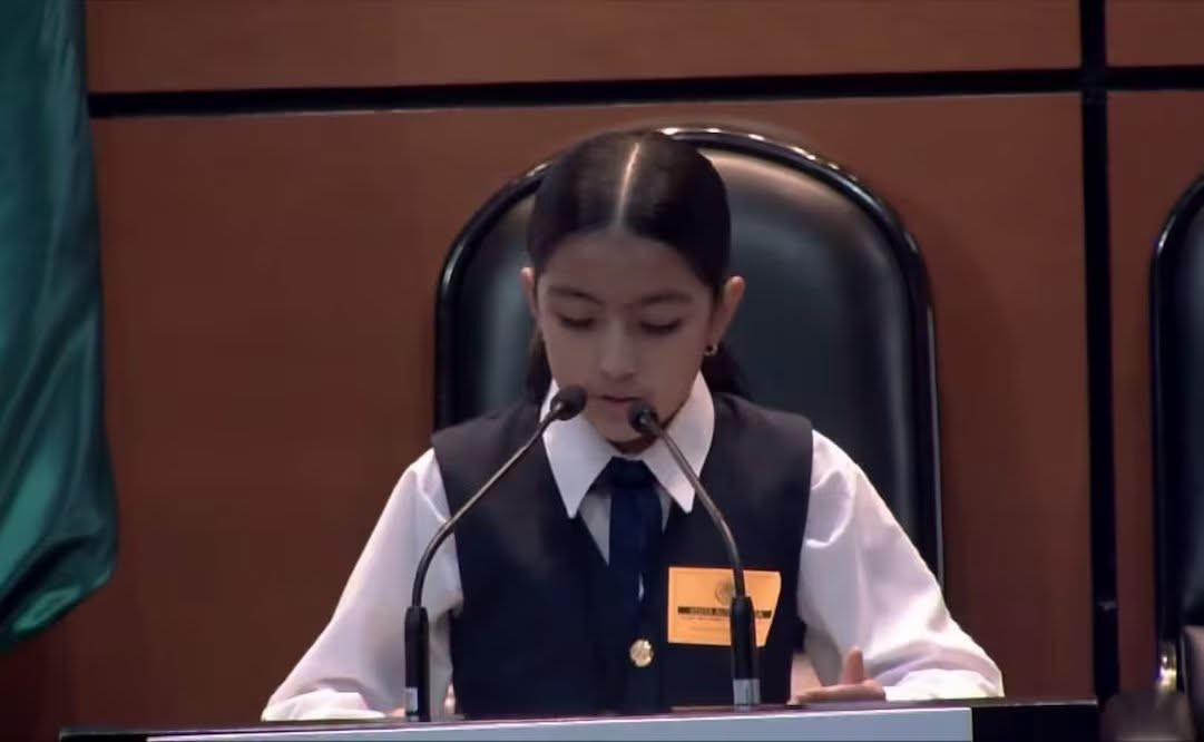 Niña de Culiacán alza la voz contra delincuencia en Sinaloa