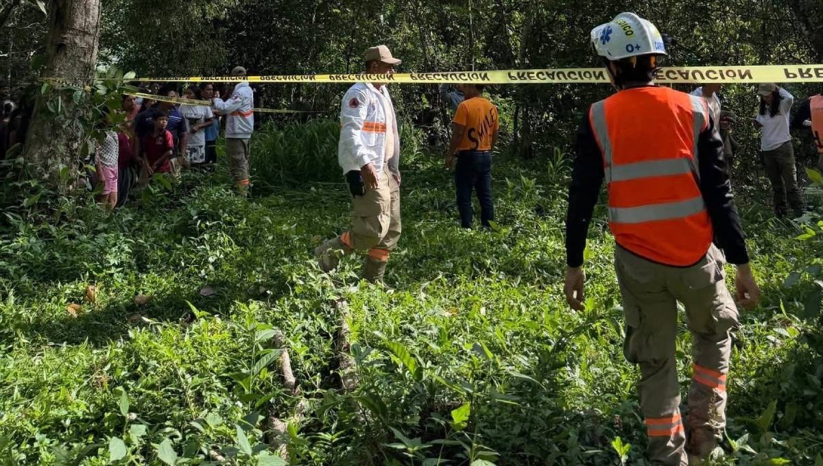 Río arrastra a niña y la localizan sin vida, en Chiapas