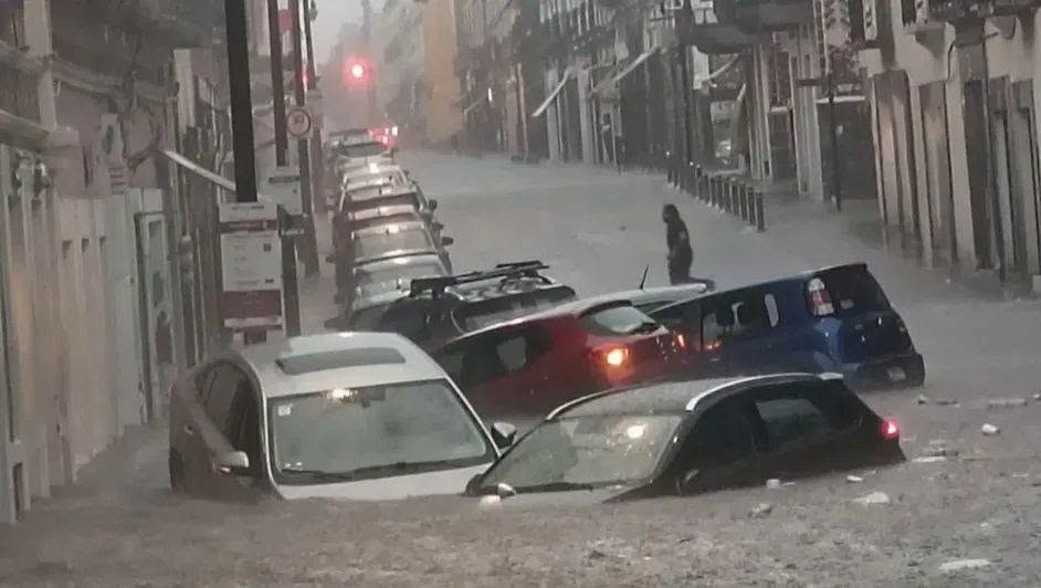 Tromba en Puebla deja por lo menos un muerto