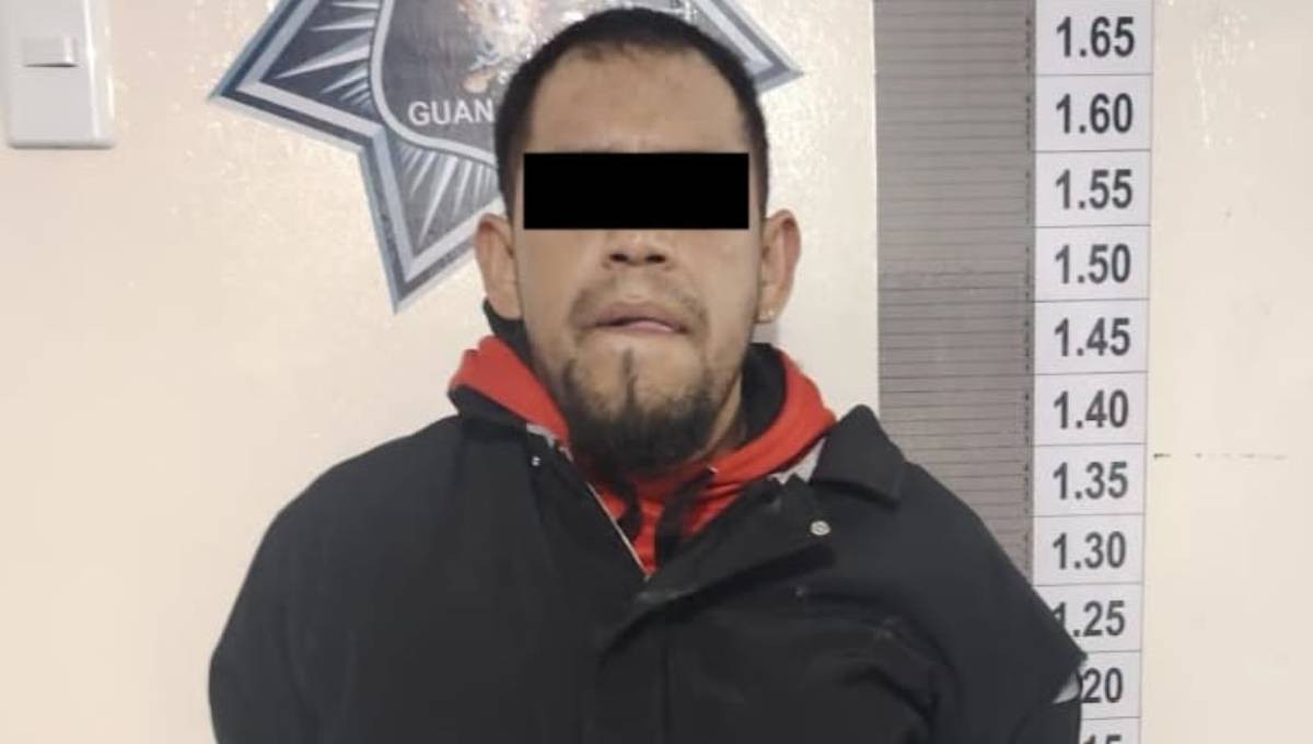 Detienen a hombre con presunta droga cristal en Guanajuato