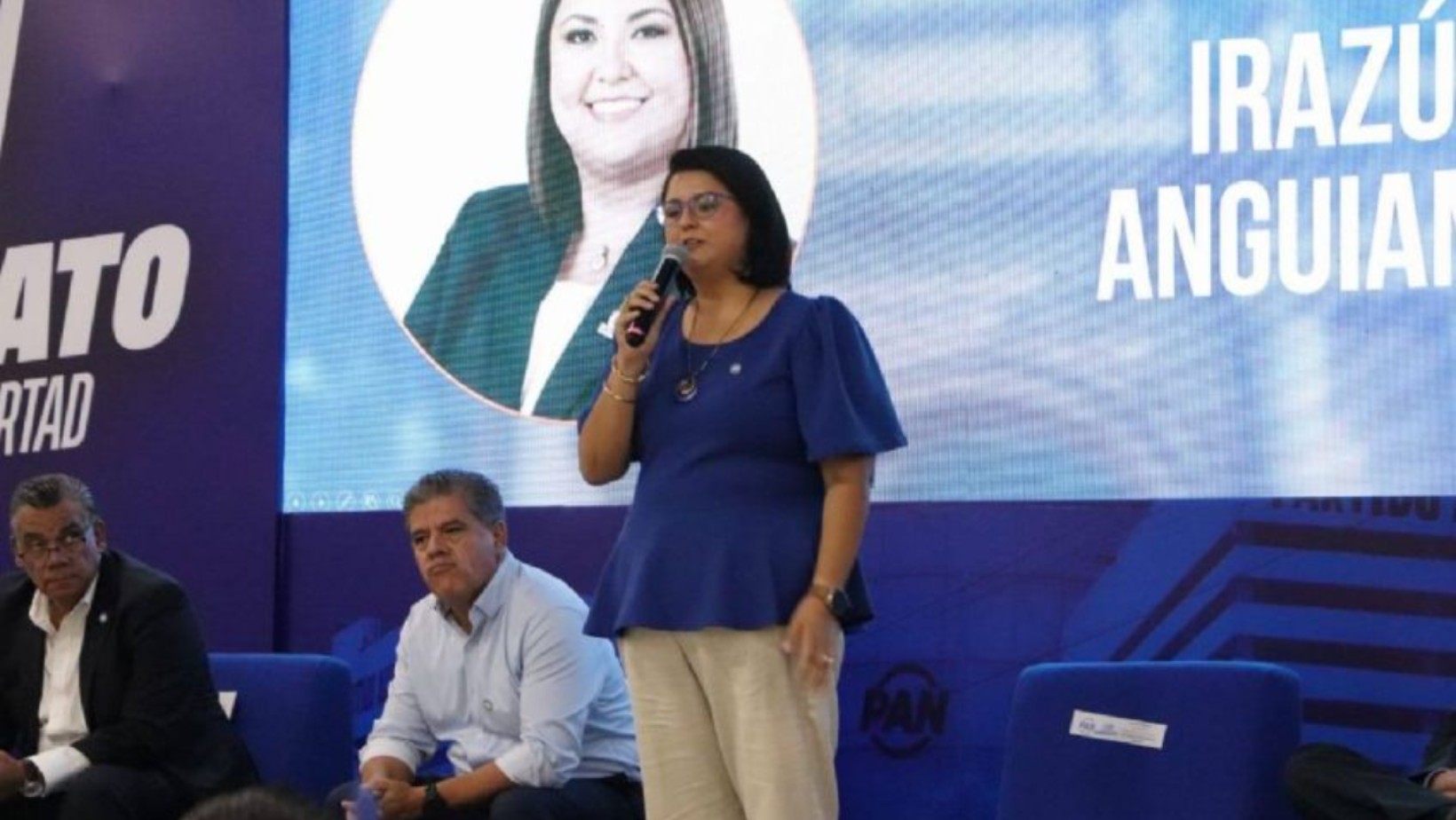 “Celebramos que ya se estén definiendo las cosas”: Irazú Anguiano sobre renuncias al PAN