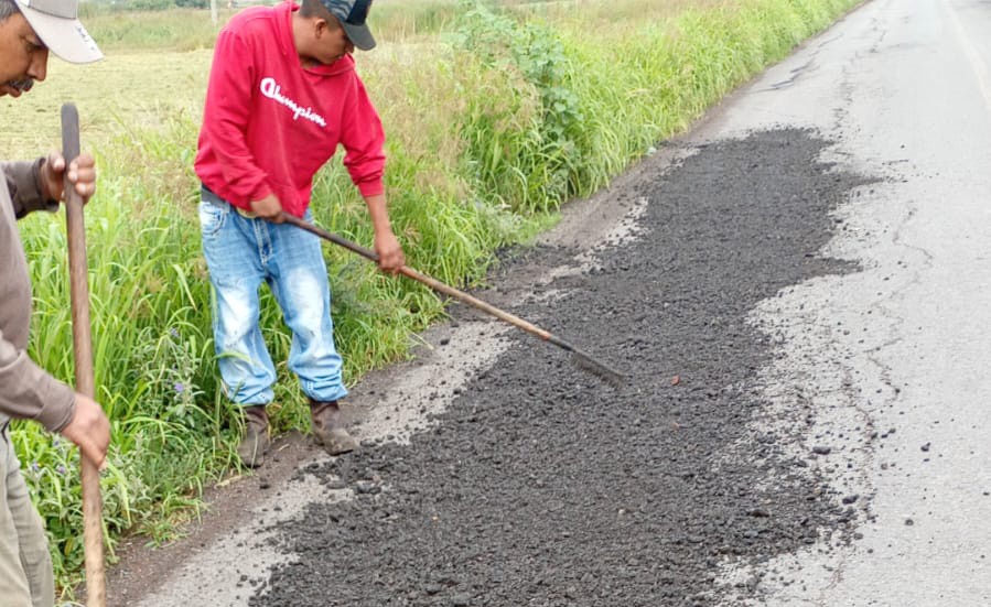 Apaseo el Grande mantiene programa permanente de bacheo; suman 10 mil reparaciones