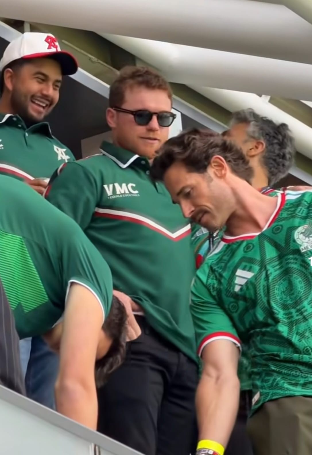 Famosos que asistieron a el partido de México Famosos que asistieron a el partido de México