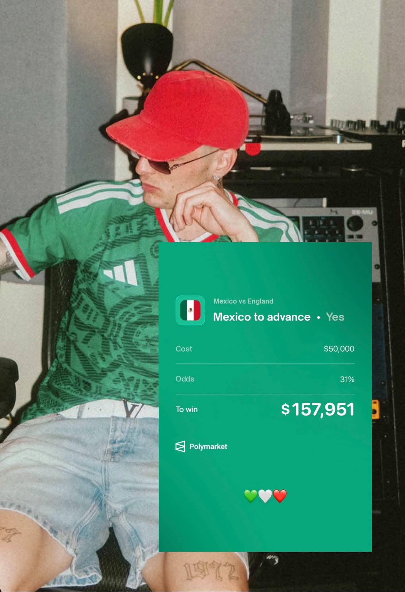 Peso Pluma apostó 50 mil dólares Peso Pluma apostó 50 mil dólares