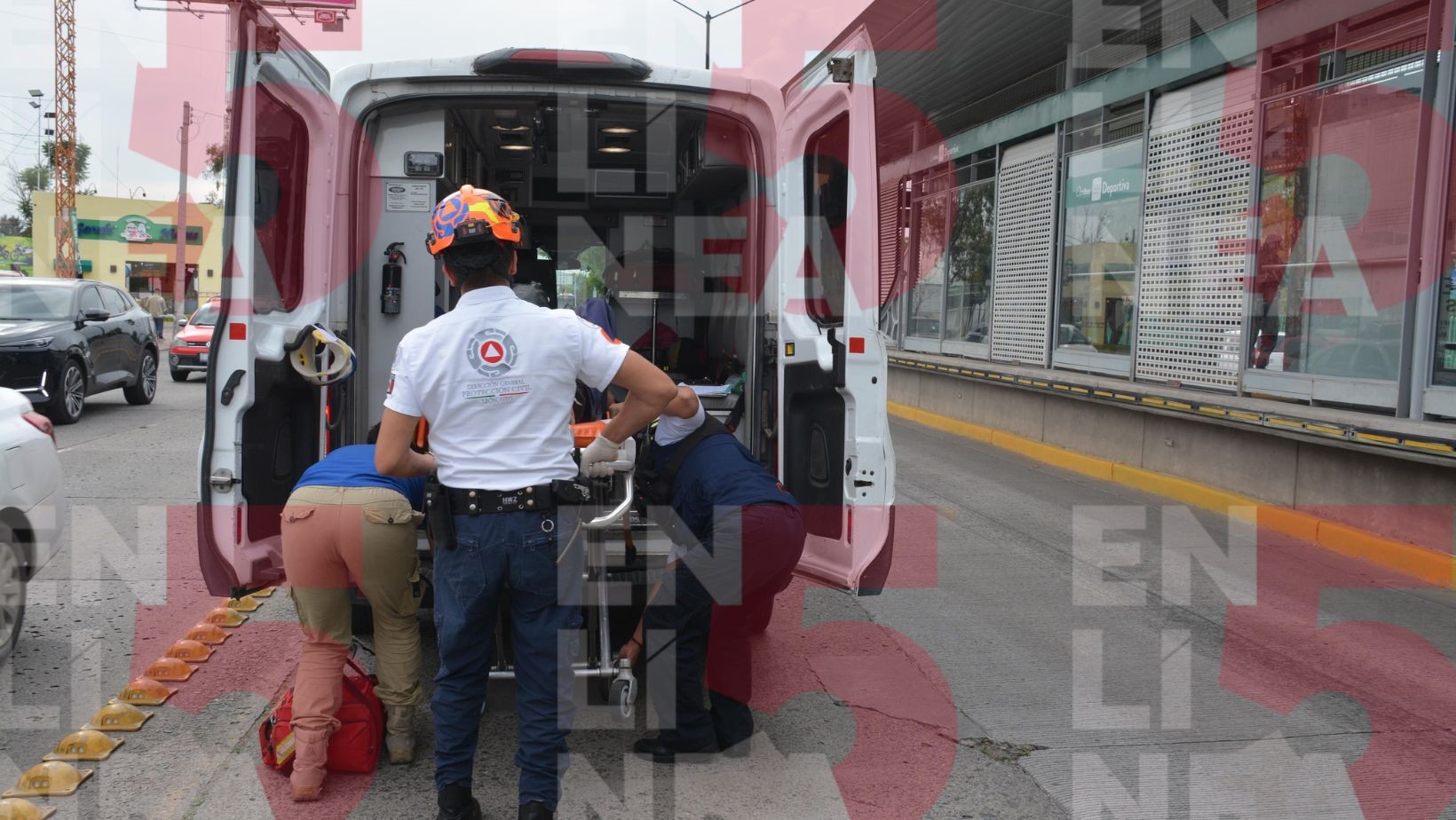 Movilización en estación del SIT de León fue por emergencia médica