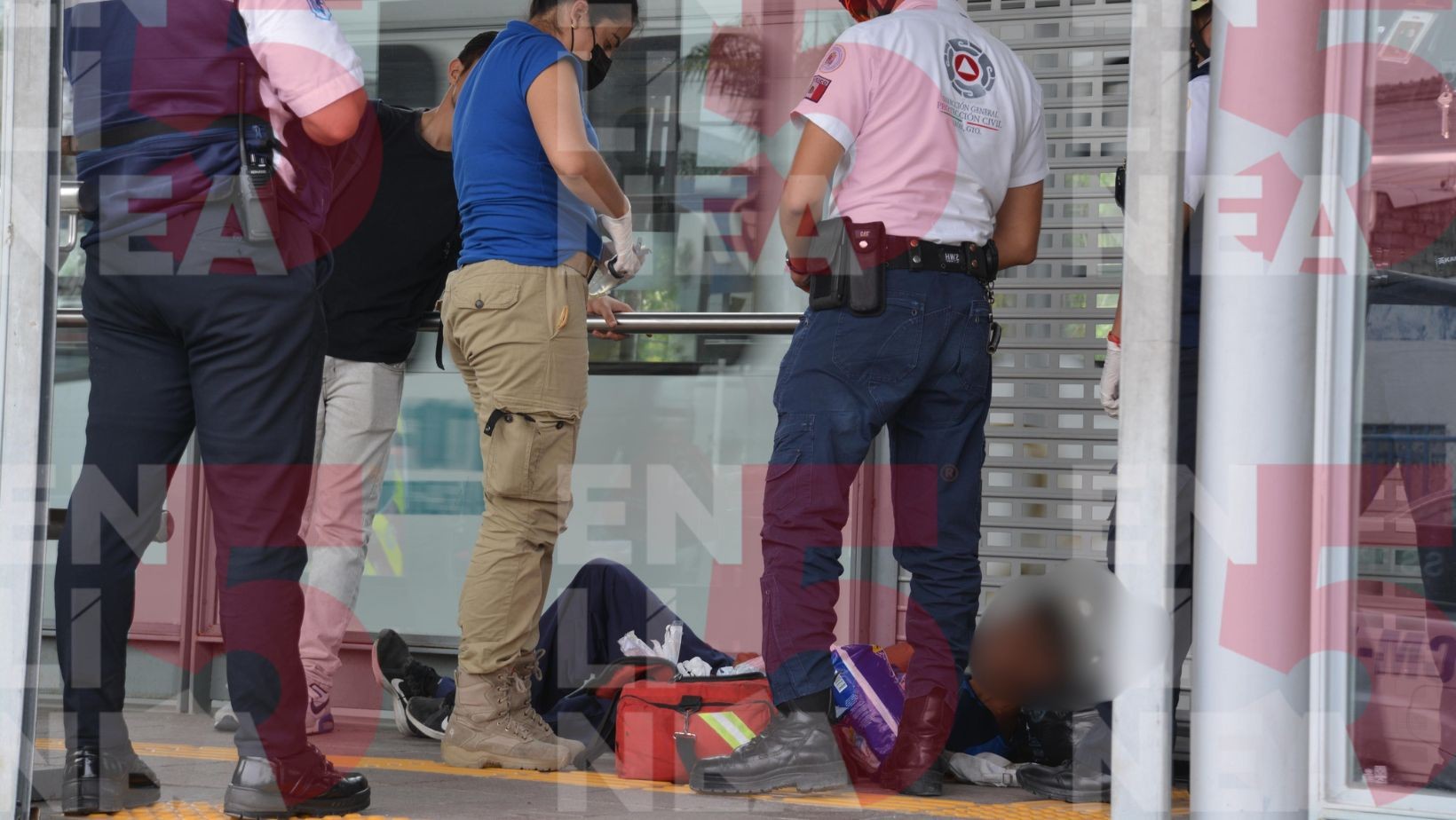 Movilización en estación del SIT de León fue por emergencia médica