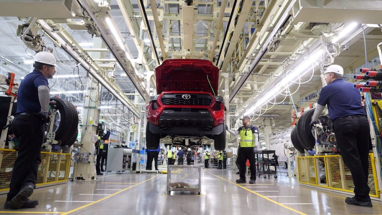 Toyota no se va de Guanajuato; producción de Tacoma continuará en Apaseo el Grande