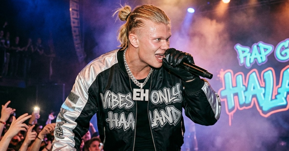 ¿Erling Haaland fue rapero? El video musical que grabó antes de convertirse en estrella del futbol