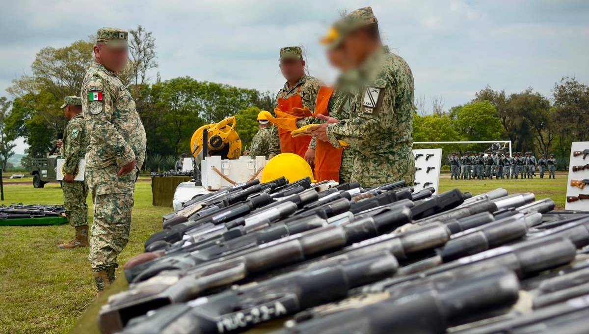 Destruyen más de 83 mil armas y cartuchos en Villagrán